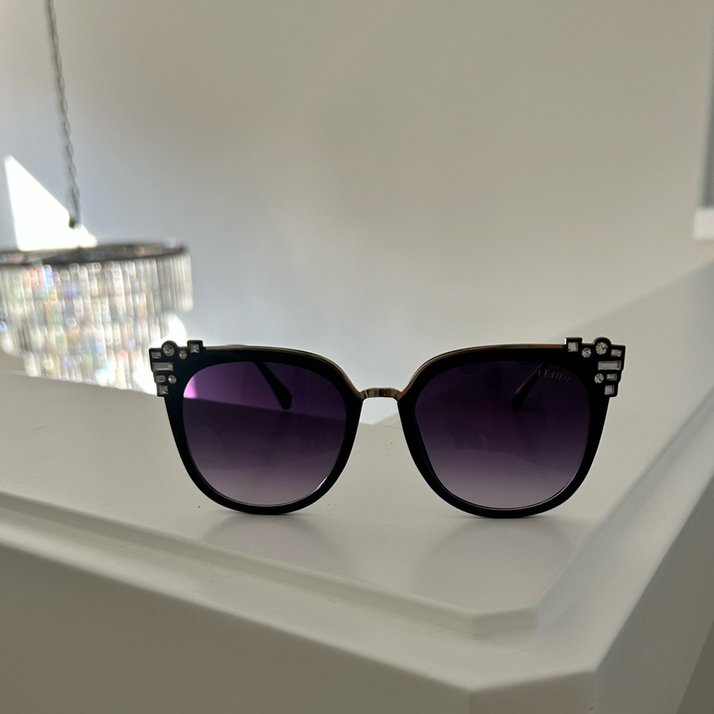 Fendi glam rhinestone sunglasses